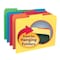 Smead Folder, Interior, Ltr, 1/3, Ast Pk SMD10229 - alternate 1